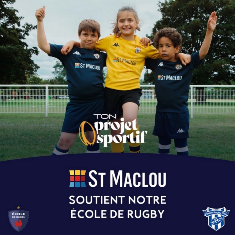 Le Parisis rugby club fait partie des 140 clubs sélectionnés par Saint Maclou France ! 