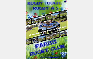 Rugby Parisis Rugby Club   Les TORNADES   Rugby à 5  Saison 2017-2018
