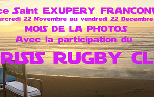 EXPOSITION PHOTOS PARISIS RUGBY CLUB DU 22-11-17 AU 22-12-17