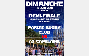 DEMI-FINALE Championnat de France 1er Serie 
