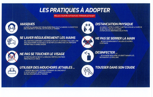 Info Fédération Française de rugby COVID-19  ..............