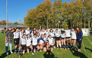 Résultat du match des Féminines les Gorillas du Parisis RC de ce dimanche 24 octobre 2021