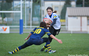 Résultat du match des Féminines Les Gorillas du Parisis RC de ce dimanche 16 janvier 2022