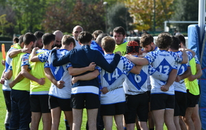 Resultat du match de l'équipe Premiere contre le RC Creteil Choisy de ce dimanche 22 octobre 2023