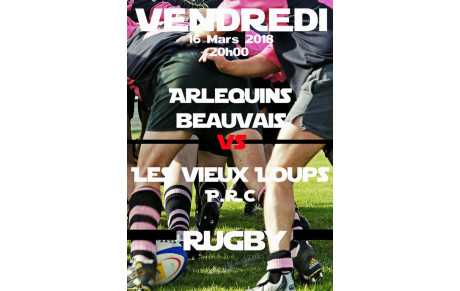 Match de nos Vieux Loups ce soir Vendredi 16.03.18 au Stade de FRANCONVILLE