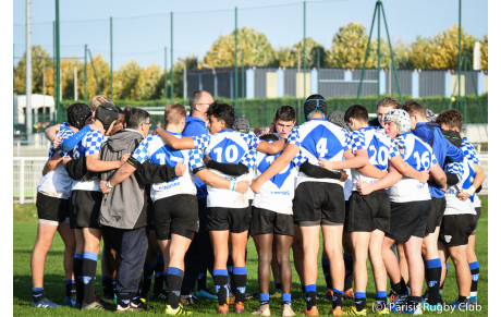 Resultat du match des Juniors du Parisis RC VS Crepy/Plessis du 13.10.19