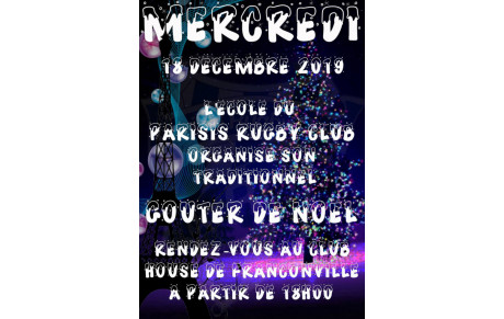 Noel école de rugby du Parisis Rugby Club