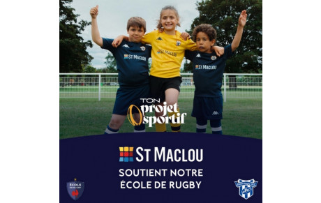 Le Parisis rugby club fait partie des 140 clubs sélectionnés par Saint Maclou France ! 