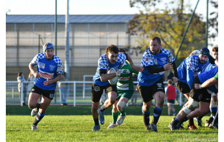 Résultat du match de l'équipe RESERVE du Parisis Rc de ce dimlanche 11 décembre contre le CA Cheuvreuse