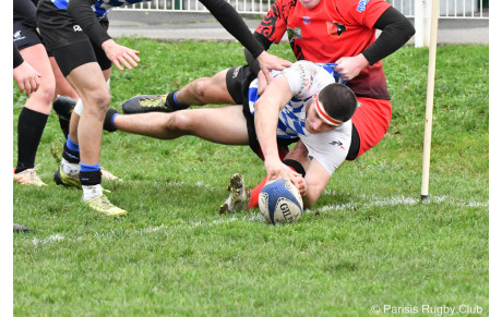 Résultat du match des Juniors  du Parisis RC de ce samedi 01 avril 2023