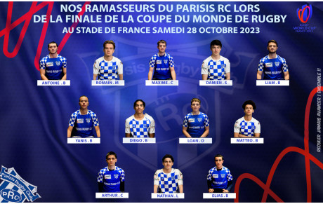 Coupe du monde de rugby 2023 28 Octobre 2023 avec le Parisis Rugby Club