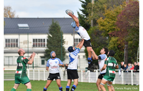 Résultat du match de l'équipe Reserve du Parisis RC contre le RC Paris 15 de ce dimanche 05.11.23