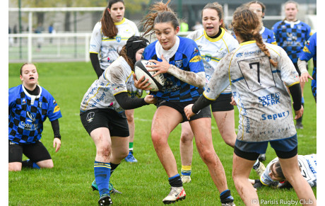 Résultat du match des Cadettes du Parisis RC de ce dimanche 15 décembre 2024 contre le RC Courbevoie