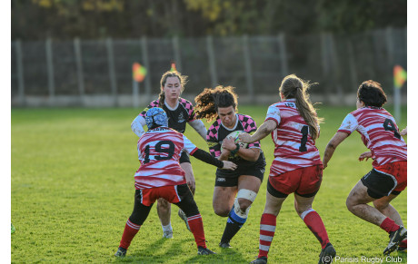 Résultat du match des Féminines Les Gorillas du Parisis RC contre Saint Denis Rugby 93 de ce dimanche 30 novembre 2025