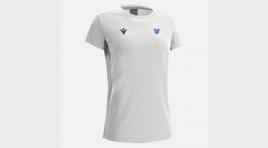 Maillot en coton pour femmes Lute Blanc